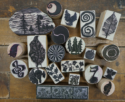 Andrea Trace Handcarved Blocks
