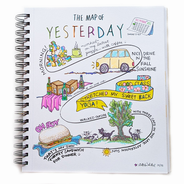 Andrea Trace Sketchbook and Journal