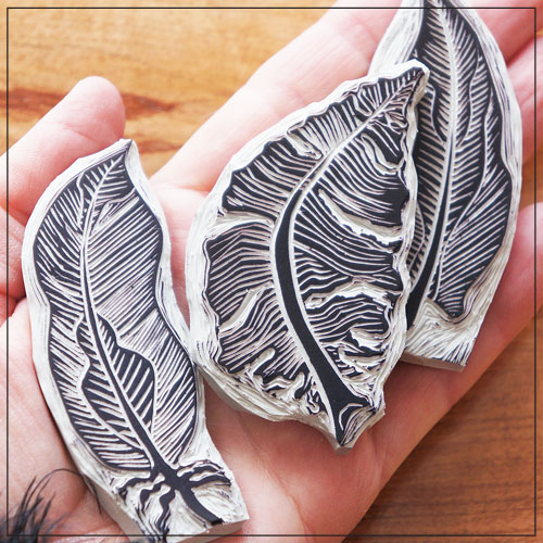 Print Shop In Your Hand Feather Set